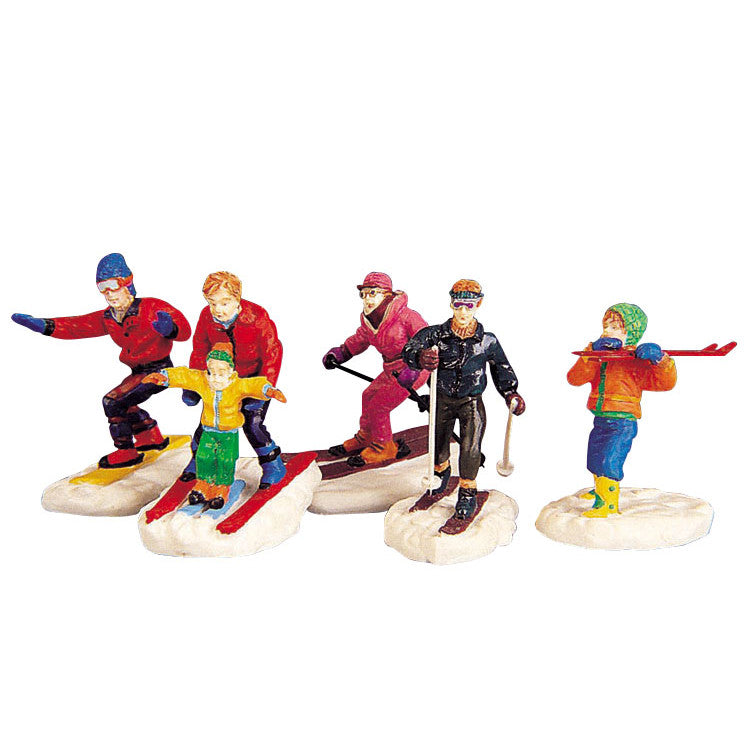 LEMAX Winter Fun Figurines, set of 5 #92357